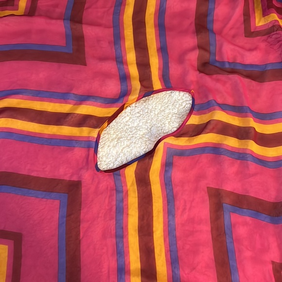 Colorful Stripes Poncho or coverup - Picture 6 of 7